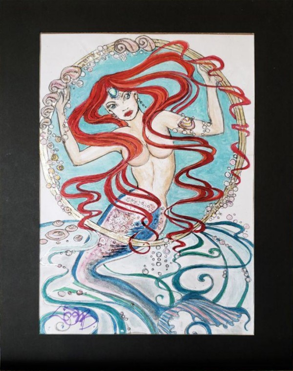 Art Nouveau Mermaid